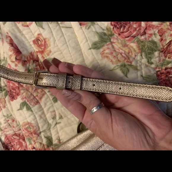 Coach Gold Crossbody Bag - Picture 6 of 9